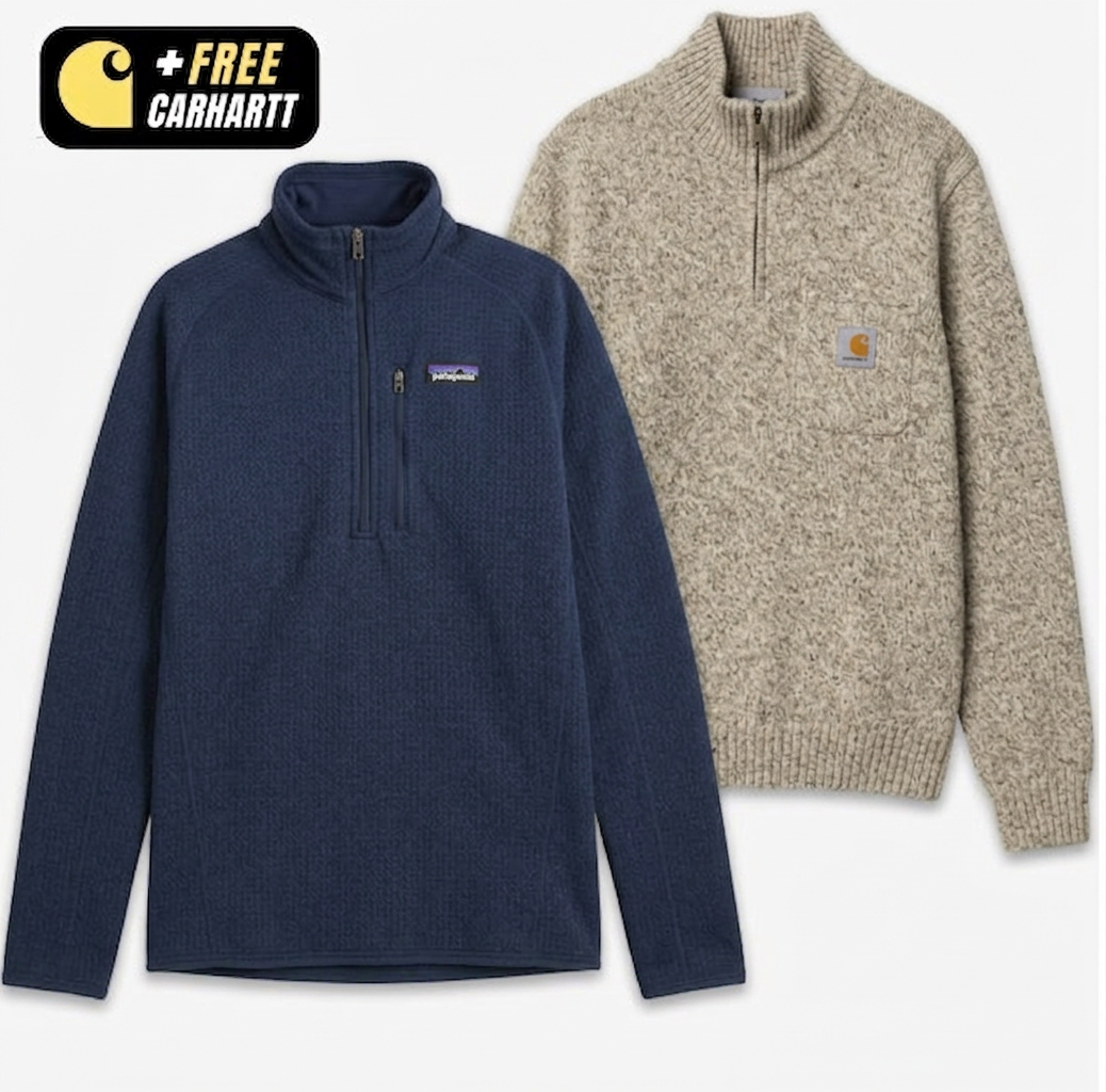 QUARTER-ZIP 2 PACK